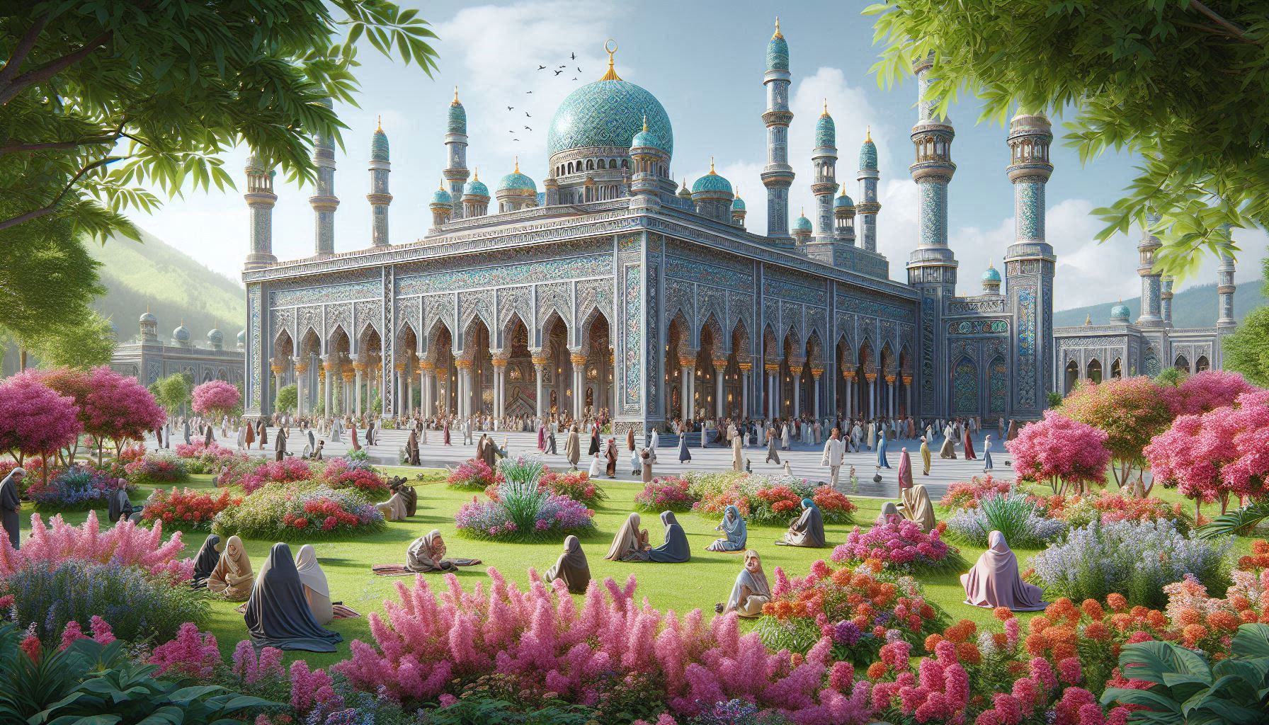 Symbolbild der Moschee oder Gemeindearbeit